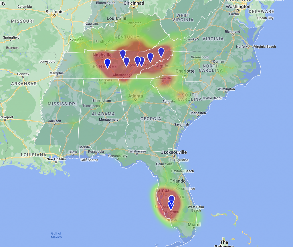Rogers Distribution Area